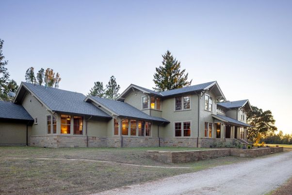Backyard, Exterior, Facade, Farmhouse