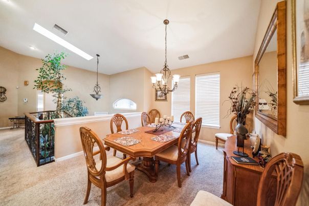 Chandelier, Dining room, Interior, Pendant Lights, Recessed Lighting