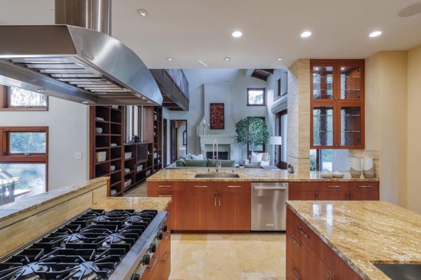 Interior, Kitchen, Recessed Lighting, Stainless Steel Appliances