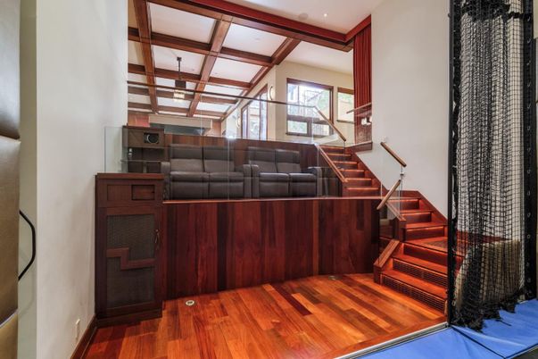 Interior, Recessed Lighting, Wooden Beams, Wood Texture Flooring