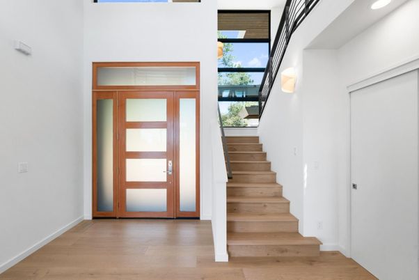 Interior, Recessed Lighting, Wood Texture Flooring