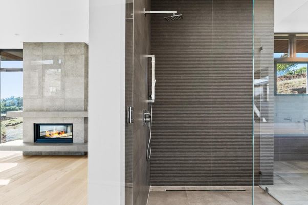 Fireplace, Interior, Wood Texture Flooring