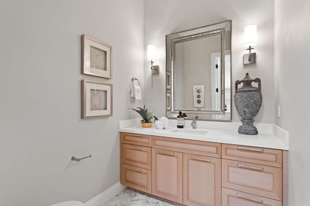 Bathroom, Dual Sink Vanities, Interior, Marble
