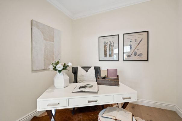 Home Office, Interior, Wood Texture Flooring