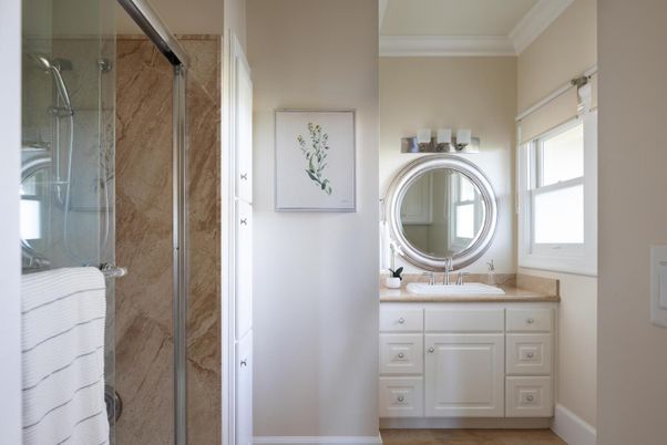 Bathroom, Glass Shower, Interior