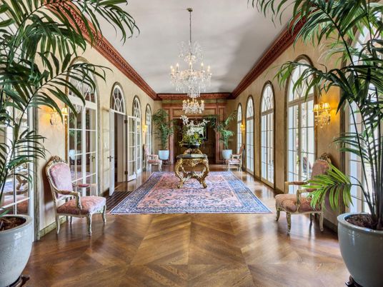 Chandelier, Interior, Wood Texture Flooring