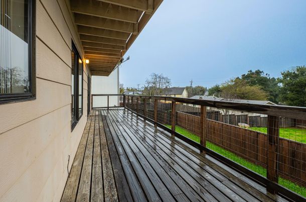 Exterior, Wood Texture Flooring