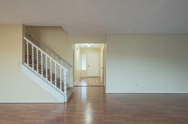 Empty room, Interior, Wood Texture Flooring