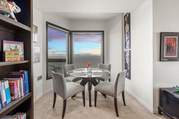 Dining room, Interior, Water