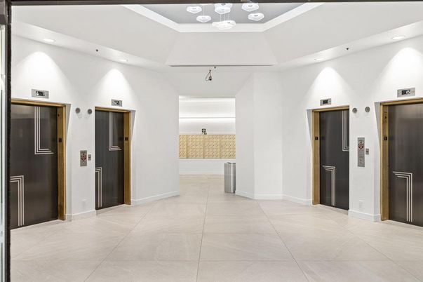 Elevator, Interior, Recessed Lighting