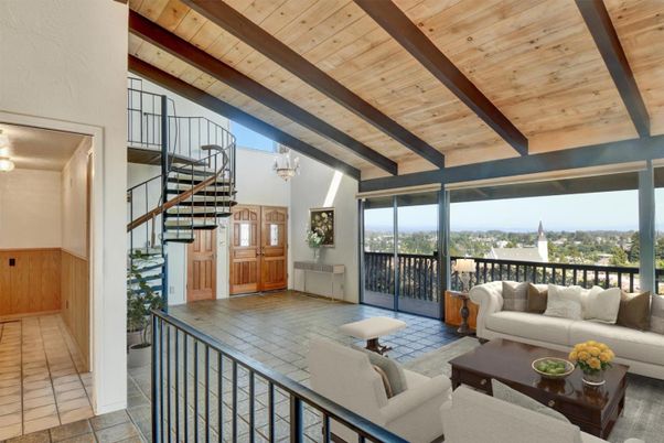 Interior, Living room, Wooden Beams, Wooden Ceilings