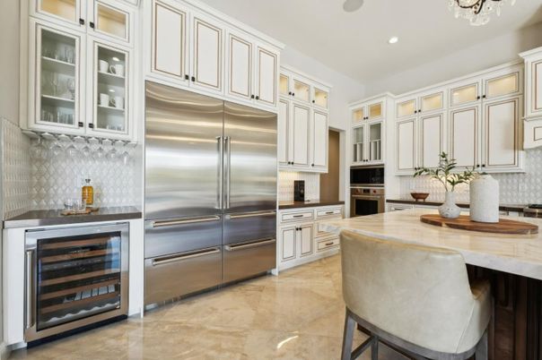 Interior, Kitchen, Recessed Lighting, Stainless Steel Appliances