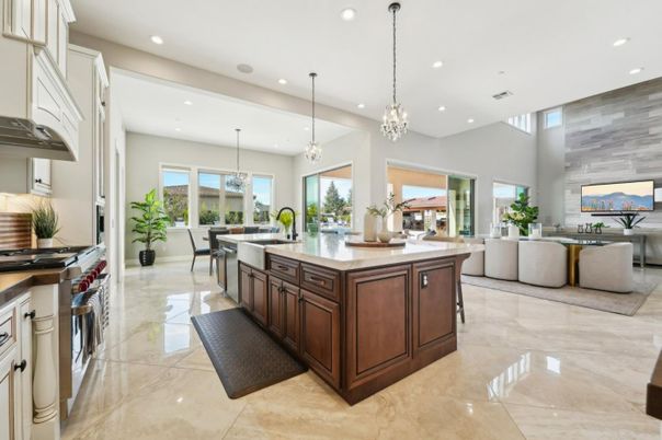 Chandelier, Dining room, Interior, Kitchen, Living room, Pendant Lights, Recessed Lighting