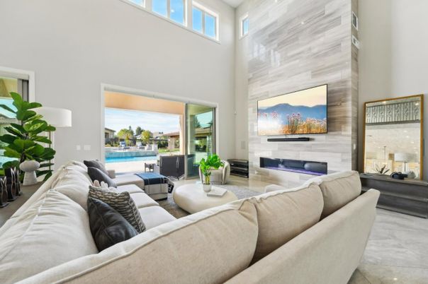 Interior, Living room, Recessed Lighting, Water