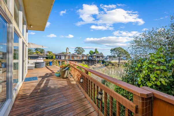 Exterior, Wood Texture Flooring