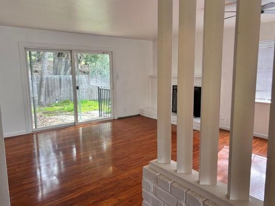 Empty room, Interior, Wood Texture Flooring