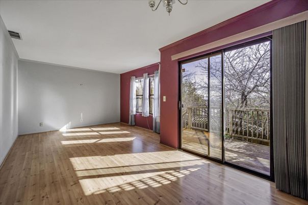 Empty room, Interior, Wood Texture Flooring