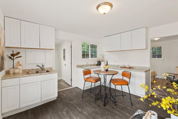 Dining room, Interior, Kitchen, Wood Texture Flooring