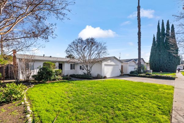 Attached, Backyard, Detached Garage, Exterior, Facade, Ranch