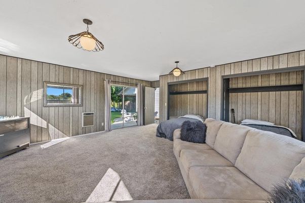 Bedroom, Interior, Wooden Walls