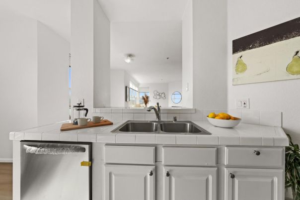 Interior, Kitchen, Tile Countertops