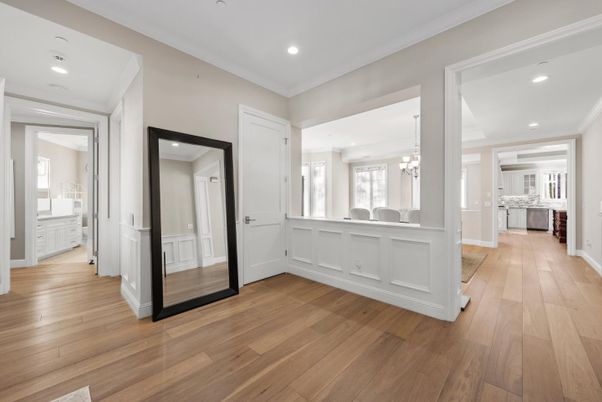 Chandelier, Interior, Pendant Lights, Recessed Lighting, Wood Texture Flooring