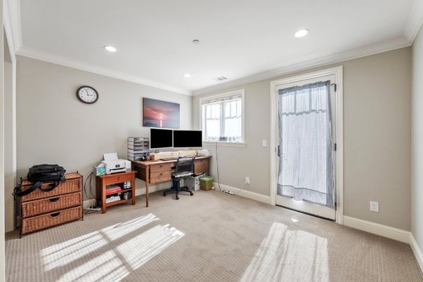 Home Office, Interior, Recessed Lighting