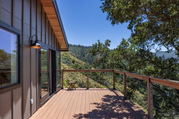 Exterior, Wood Texture Flooring