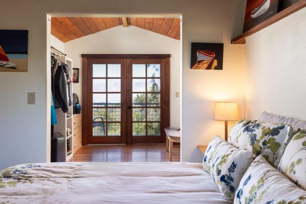 Bedroom, Interior, Wooden Beams, Wooden Ceilings, Wood Texture Flooring