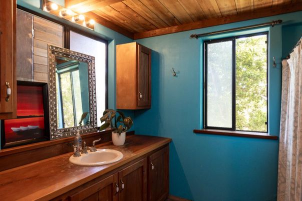 Bathroom, Interior, Wooden Ceilings