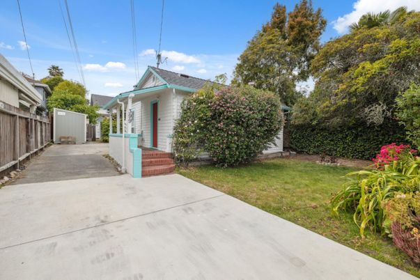 Backyard, Detached Garage, Exterior