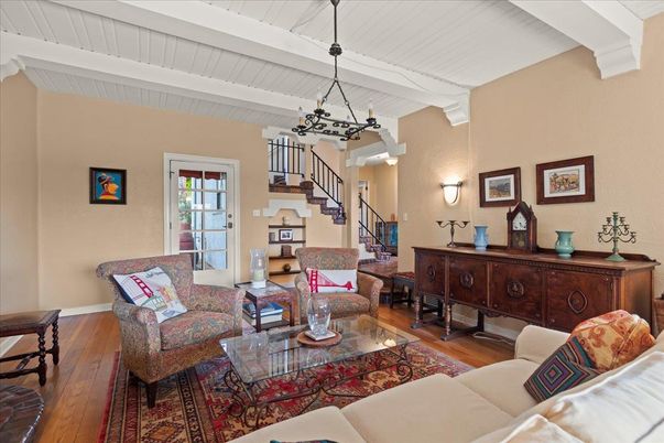 Interior, Living room, Pendant Lights, Wood Texture Flooring