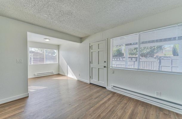 Empty room, Interior, Wood Texture Flooring