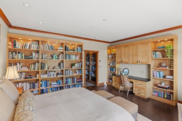 Home Office, Interior, Recessed Lighting