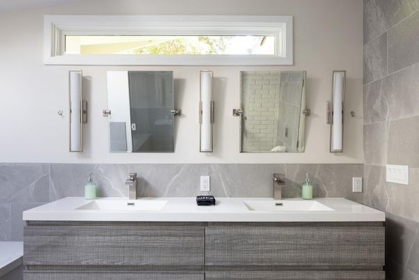 Bathroom, Dual Sink Vanities, Interior
