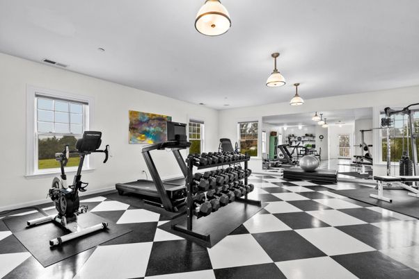 Fitness Equipment, Gym, Interior