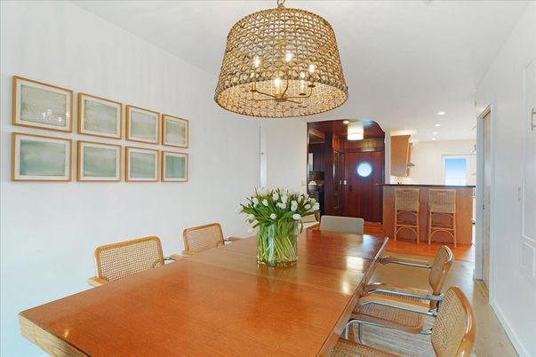 Dining room, Interior, Kitchen, Pendant Lights, Recessed Lighting