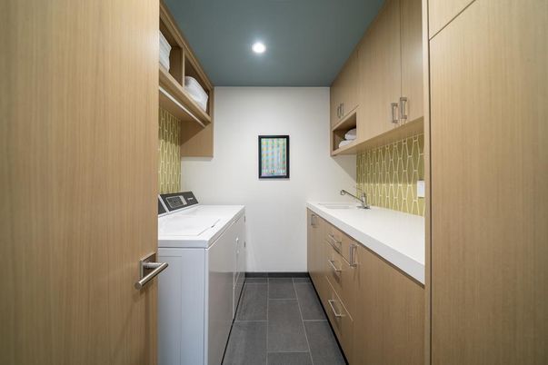 Interior, Recessed Lighting, Washer