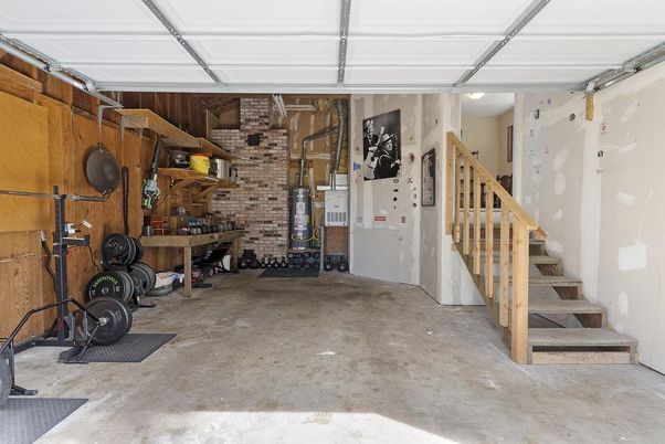 Fitness Equipment, Interior, Stone Walls