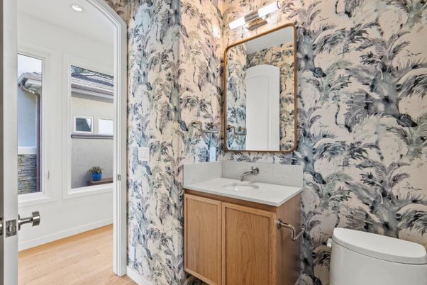 Bathroom, Interior, Wood Texture Flooring