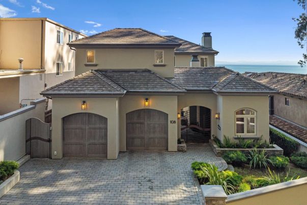Attached, Exterior, Facade, Water, Mediterranean