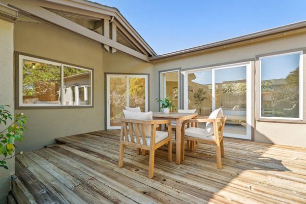 Dining room, Exterior, Interior, Wood Texture Flooring