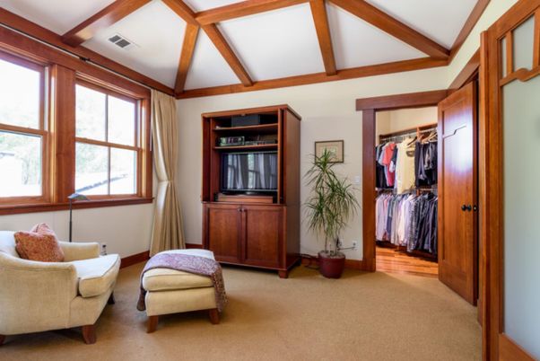 Interior, Wooden Beams, Wood Texture Flooring