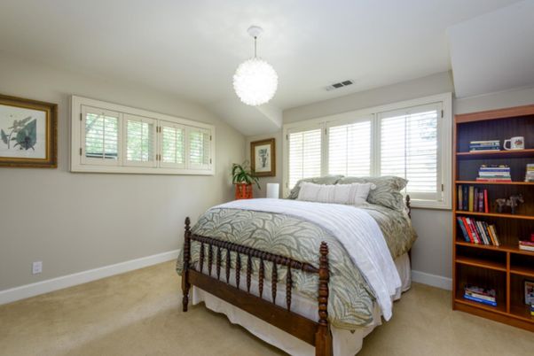 Bedroom, Chandelier, Interior