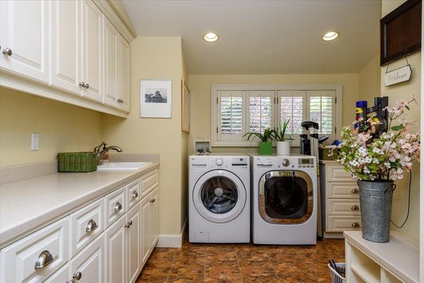 Interior, Recessed Lighting, Washer