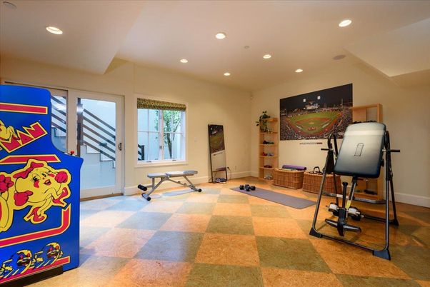 Fitness Equipment, Interior, Recessed Lighting