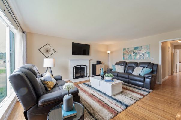 Fireplace, Interior, Living room, Wood Texture Flooring