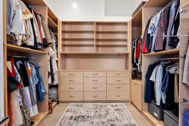 Interior, Recessed Lighting, Walk-in Closets, Wood Texture Flooring