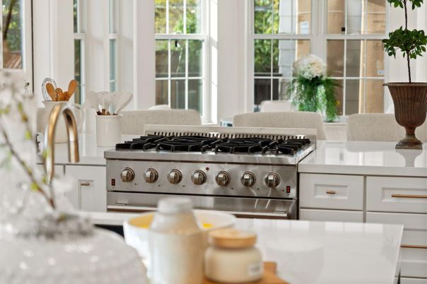 Interior, Kitchen, Stainless Steel Appliances