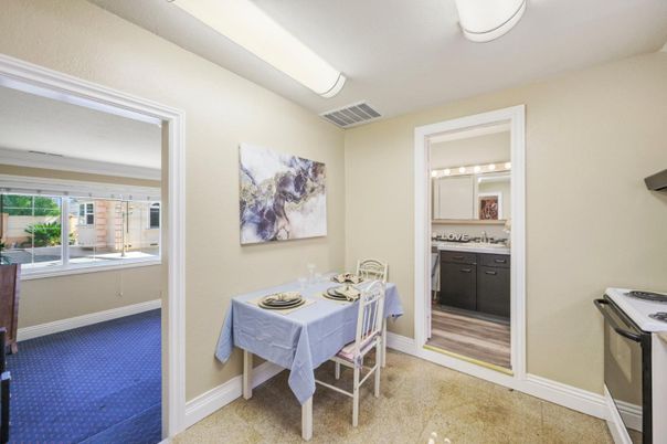Bathroom, Dining room, Interior